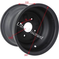 Felge hinten fr Quad Shineray 300ccm STE (Schwarz) Bilder 1