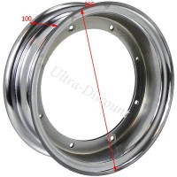 Felge vorn chrom Tuning fr PBR 50 ccm bis 125 ccmSkyteam  (3.00x10) Bilder 1