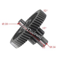 Zwischenantriebsritzel fr Motor chin. Skooter 139QMA (typ 2) Bilder 1