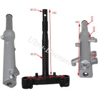 Gabel fr chinesischen Motorroller Jonway 125ccm YY125T Bilder 1