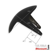 Kotflgel vorn fr scooter aus China schwarz - Typ2 Bilder 1