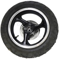 Rad vorn komplett fr Jonway Skooter (schwarz) Bilder 1