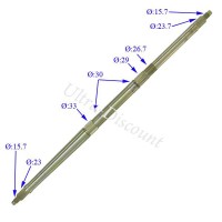 Hinterachse Quad 200 ccm Cross Bilder 2