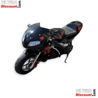 Pocket Bike 49cc schwarz mit Frontoptik Bilder 2 Pocket Bike 49cc schwarz mit Frontoptik Bilder 2