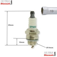 Zndkerze BPM6A fr Teile Pockets Replik R1 Bilder 1