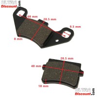 Bremsbelag dirt bike Typ 5 Bilder 1