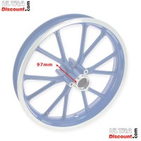 Felge hinten Blau fr Pocket bike cross (10'', Typ 2) Bilder 1