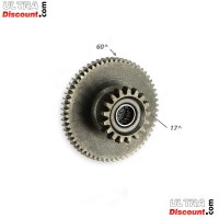 Anlasserritzel verdoppelt fr Dirt Bike 200ccm - 250ccm (17 Z) (type2) Bilder 2