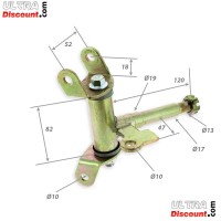 Achsschenkel vorne rechts fr elektrischen Quad Bigfoot Bilder 1