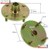 Radnabe hinten fr Quad Shineray 200ccm (typ 2)   Bilder 1