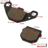 Bremsbelag ATV type 2 Bilder 1