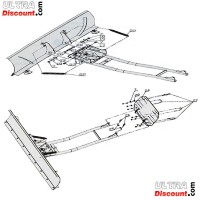 Stahlschneeschaufel 120cm x 38 cm fr Shineray 250 ccm STXE Bilder 2