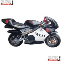 Verkleidung fr pocket bike 47-49 ccm (Schwarz-Weiss) Bilder 1