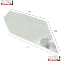 Auspuffschutz aus Aluminium fr Quad Shineray 250 STIXE ST9E Bilder 1