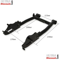 Schwarzer Schwingarm fr Monkey Gorilla Bilder 1