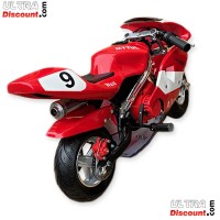 Pocket Bike 49ccm Hohe Qualität rot und weiß Bilder 1 Pocket Bike 49ccm Hohe Qualität rot und weiß Bilder 1