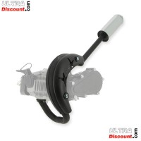 Auspuff fr pocket bike Cross 49cc - Hand Starter Bilder 1