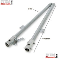 Gabelrohre (Paar) fr pocket bike (+10cm) Bilder 1