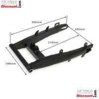 Schwingarm fr Super Pocket Replik YZF R1 (Schwarz) Bilder 1