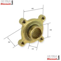 Bremsscheibenhalter (type3) fr Citycoco Bilder 1