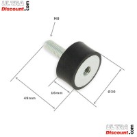 Silentblock M8 30x15 fur Bashan 250cc Bilder 1