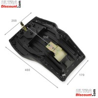 Sitzbank schwarz fr Quad 110cc (typ 3) Bilder 1
