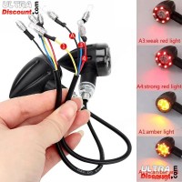 Ein Paar Blinker LED (2 Farben, 4 Modi) fur Shineray Bilder 1 Ein Paar Blinker LED (2 Farben, 4 Modi) fur Shineray Bilder 1