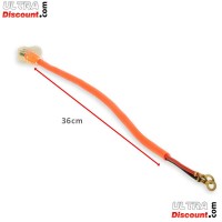 Batteriestromkabel (36cm) fur Citycoco - Orange fluo Bilder 1 Batteriestromkabel (36cm) fur Citycoco - Orange fluo Bilder 1