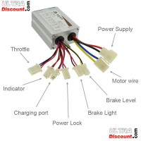 Dimmersteuerung Pocket Bike 36V 500W Bilder 1