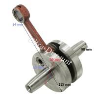 Kurbelwelle Racing (Achse 10 mm) pocket bike Bilder 1