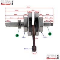 Kurbelwelle fr Quad Shineray 250ccm STXE Bilder 1