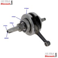 Kurbelwelle fr Quad Shineray 250ccm STXE Bilder 2