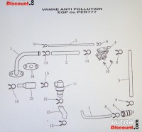 Ventil Abgasrckfhrung  fr Quad Shineray 250 ccm STXE Bilder 1