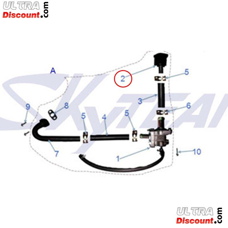 Luftfilter klein f�r Skyteam T-rex Bilder 1