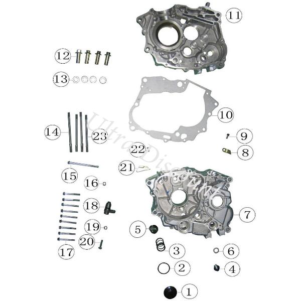 Pressbolzen fr Quad Shineray 250 ccm STXE Bilder 2
