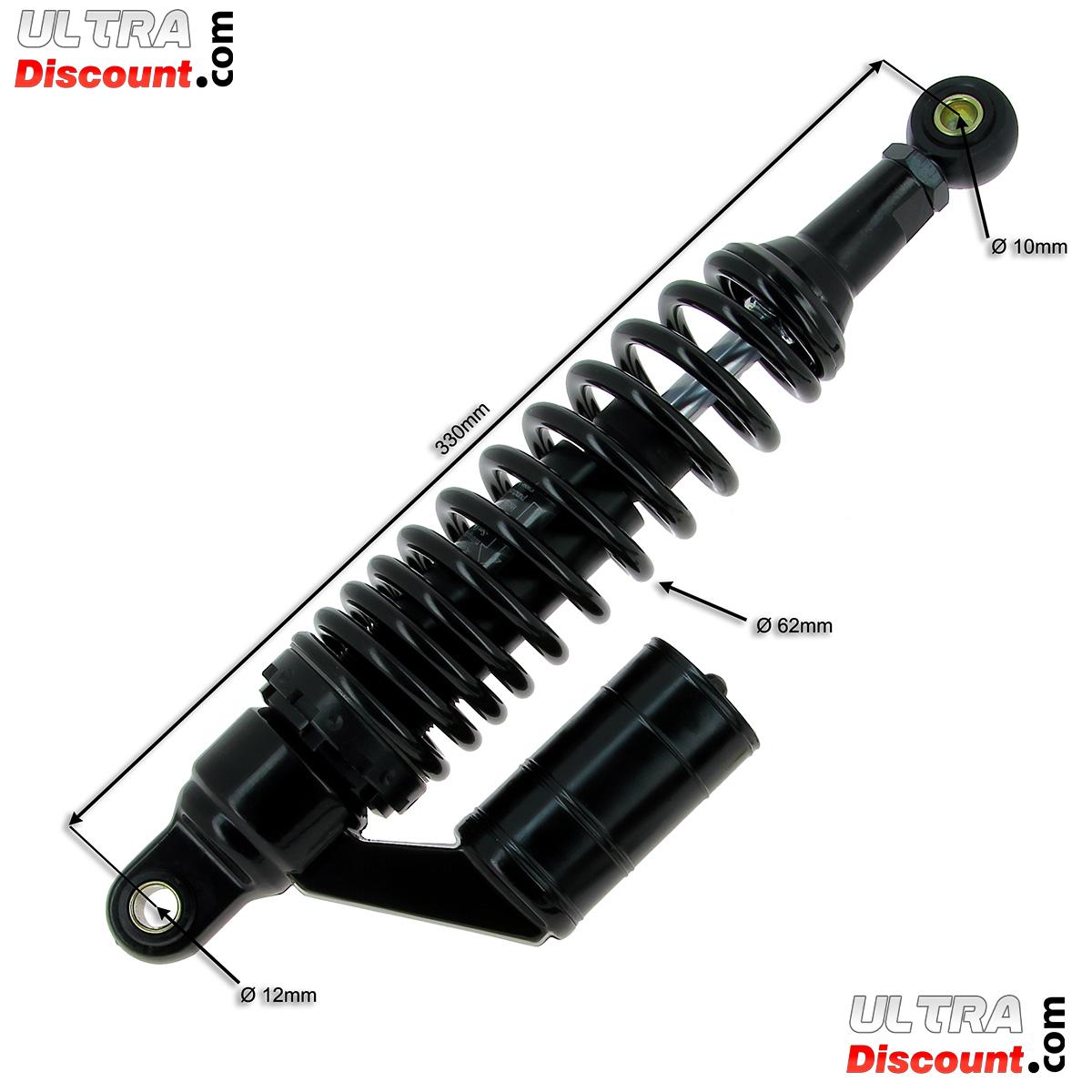 Stodmpfer hinten Tuning mit Gasdruck fr Dax (schwarz) Bilder 1