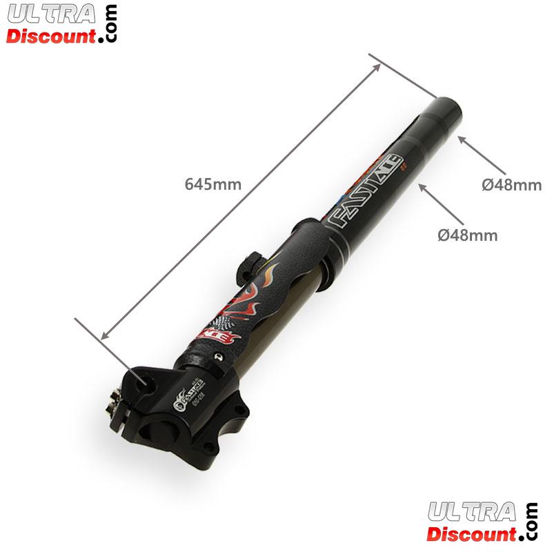 Gabelholme FASTACE 645mm, 12mm Radachsen - Schwarz Bilder 1