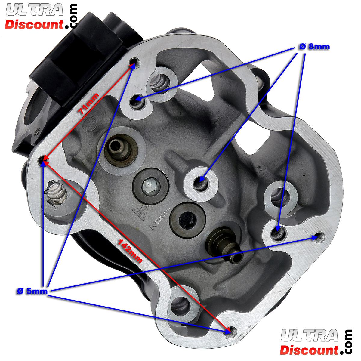 Zylinderkopf fr Quad-Motor  Bashan 250 ccm (Schwarz, BS250S-11) Bilder 1