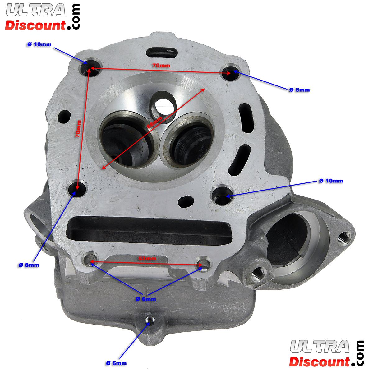Zylinderkopf fr Quad Shineray 250ST-9C (Motoren 172MM) Bilder 2