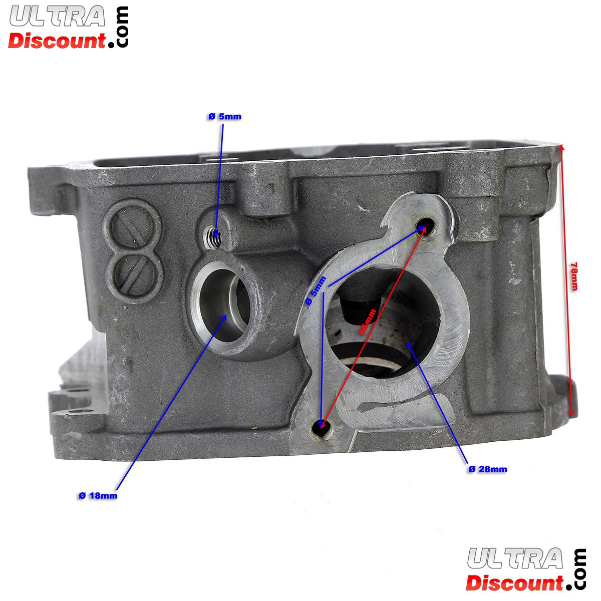 Zylinderkopf fr Quad Shineray 250ST-9C (Motoren 172MM) Bilder 3
