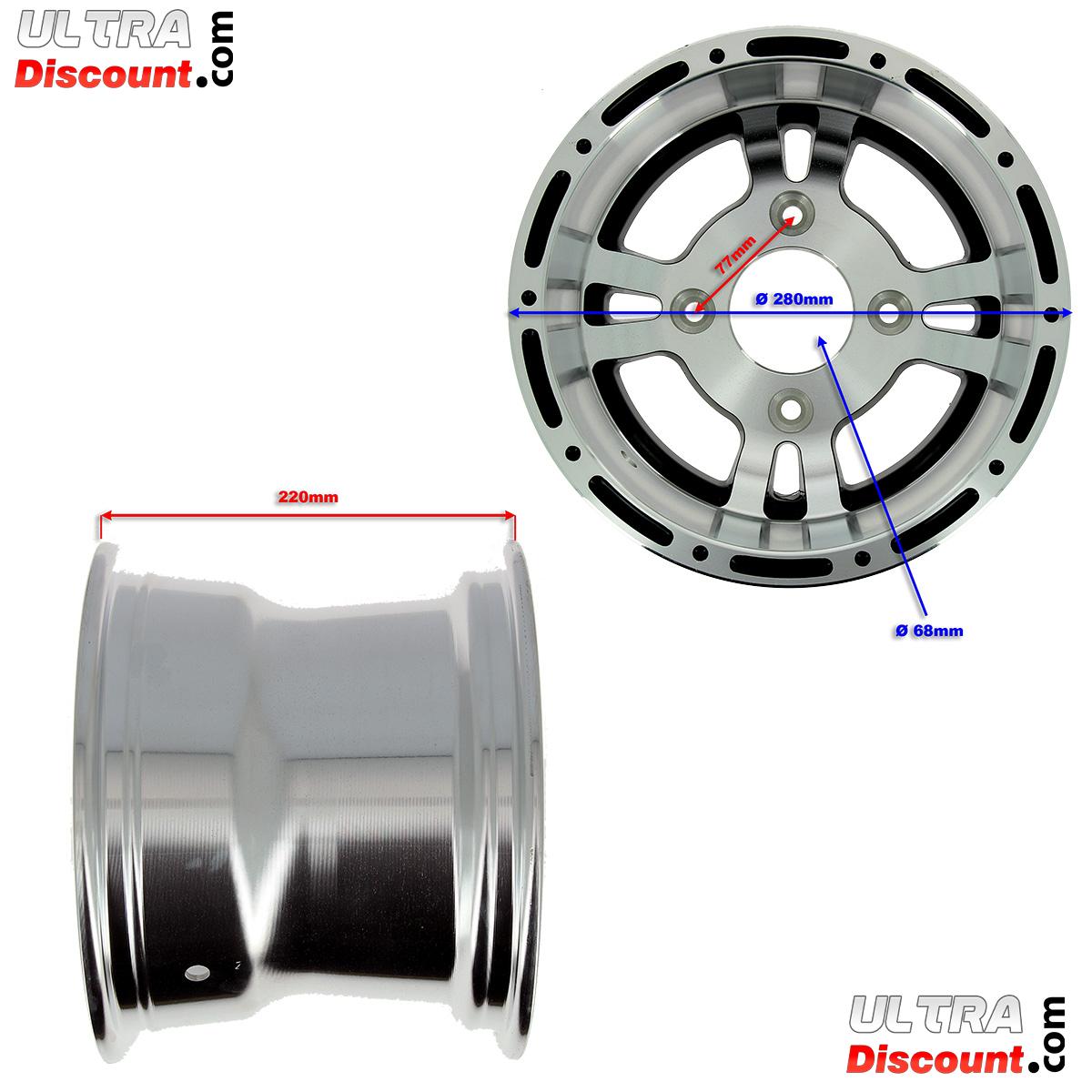 Alufelge hinten fr Quad Shineray 300 ccm (XY300ST-4E) Bilder 1