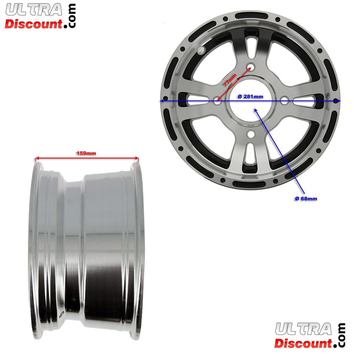 Alufelge vorne fr Quad Shineray 300 ccm (XY300ST-4E) Bilder 1