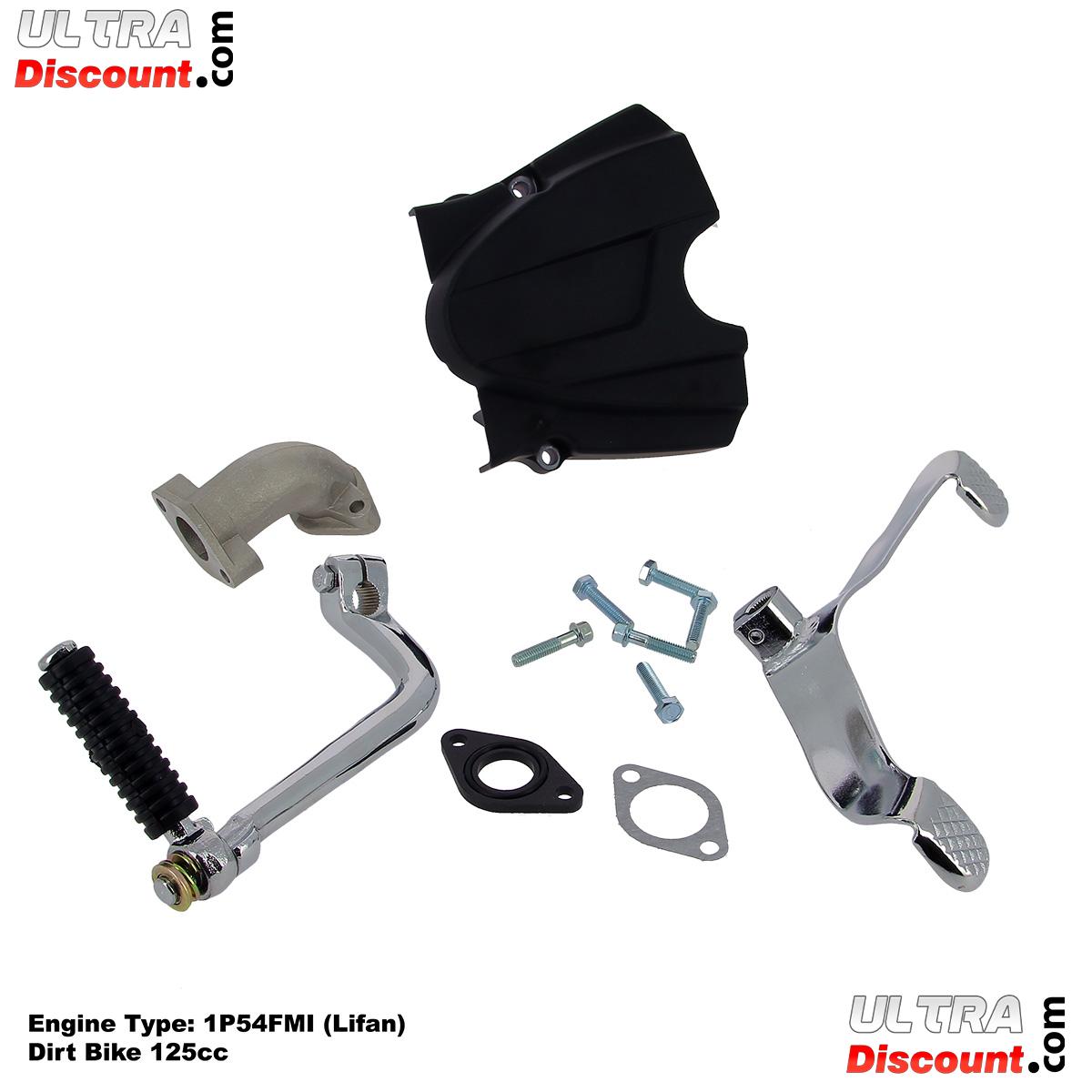 Motor 125 ccm Lifan 1P54FMI dirt bike Bilder 2