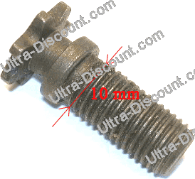 Ritzel verstrkt 6 Z in Zoll Typ TF8 fr pocket bike 10mm Bilder 1