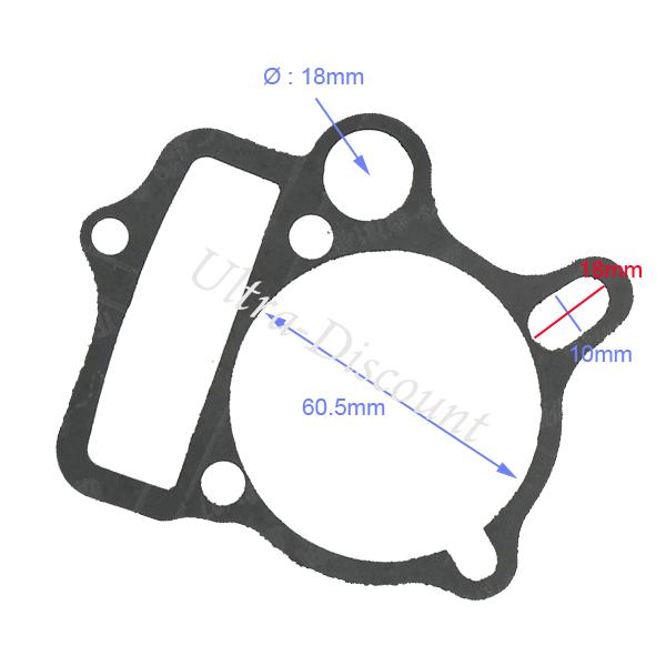Dichtungssatz fr dirt bike-Motoren 140 ccm (1P55FMJ) Bilder 2