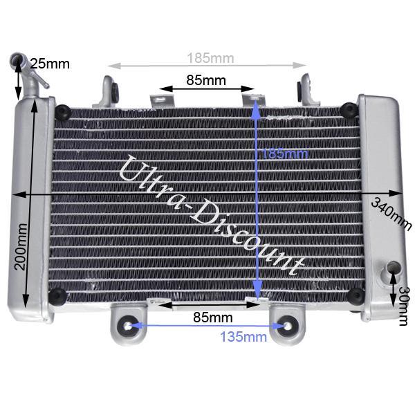 Khler + Adapter + Ventilator Shineray 250ccm STIXE Bilder 1