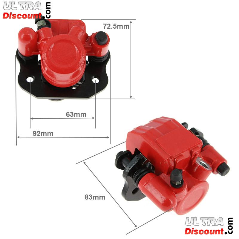 Bremssattel vorn links  fr Quad 200 ccm Bilder 1