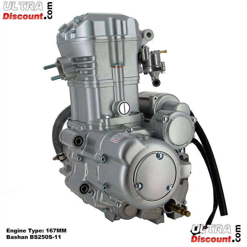 Motor komplett 167MM fr Quad Bashan 250 ccm (BS250S-11) Bilder 1