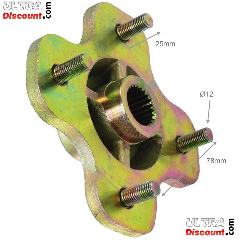 Radnabe hinten fr Quad der Shineray 300 ccm ST-4E Bilder 1