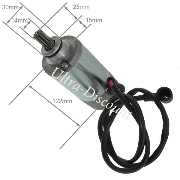 Anlasser fr Quad Bashan 300 ccm (BS300S-18) Bilder 1